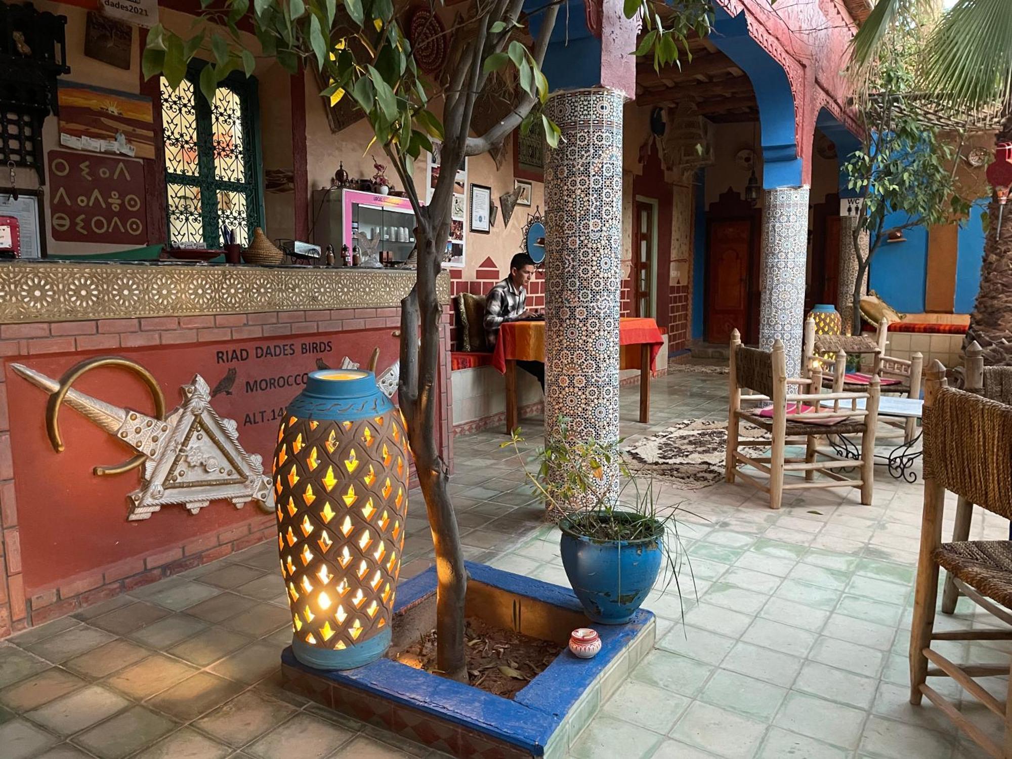 Riad Dades Birds Boumalne Exterior foto